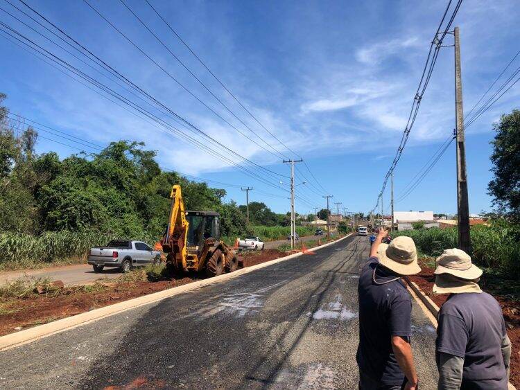 Prefeitura retoma obras da Avenida Andradina