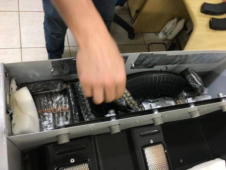 PF apreende quase três mil munições para fuzil