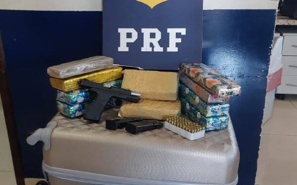 Uruguaio foragido é preso na fronteira levando armas e drogas