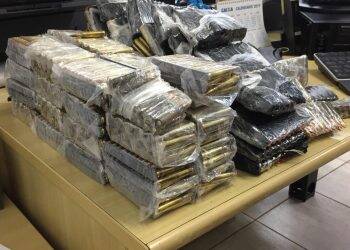 PF apreende quase três mil munições para fuzil