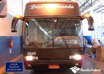 Munições foram encontradas durante a deslacração de um ônibus apreendido