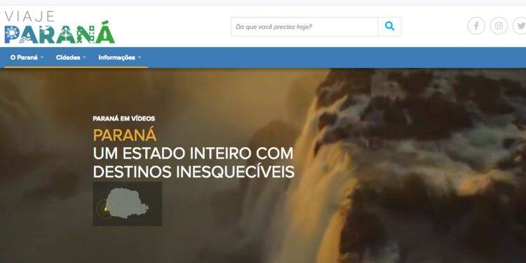 Governo lança primeira campanha de promoção do turismo no Paraná