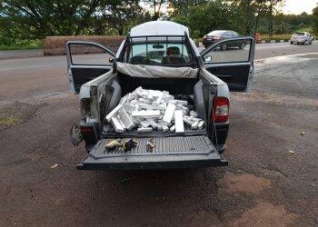 Motorista com carro de Santa Catarina é preso levando maconha para Cascavel