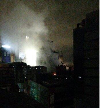 Incêndio no Jebai Center em Cidade do Leste