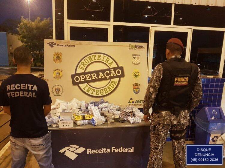 Receita Federal desarticula depósito de mercadorias em quarto de hotel