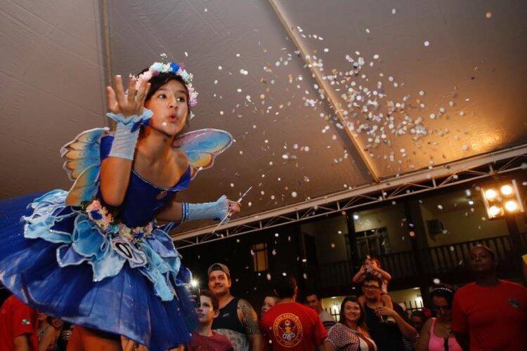 Veja as imagens do domingo do Carnaval da Saudade