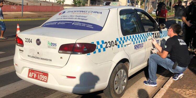 Taxista morre em tentativa de assalto no centro de Foz