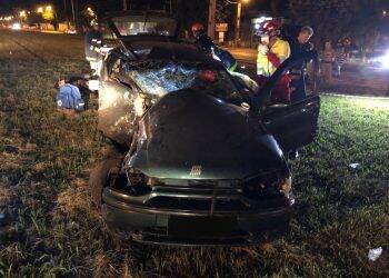 Homem morre em acidente de trânsito na entrada de Foz do Iguaçu