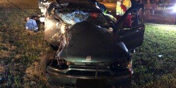 Homem morre em acidente de trânsito na entrada de Foz do Iguaçu