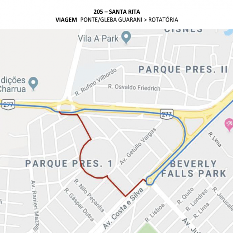 Nove linhas do transporte coletivo serão alteradas durante obras do viaduto na Costa e Silva