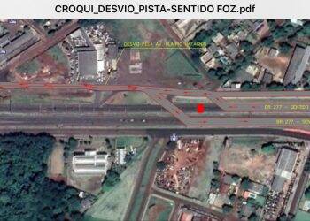 Desvio para obras na BR 277 pela Olímpio Rafagnin é adiado