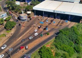 Gabinete de Gestão Integrada realiza operação Sincronia na Ponte da Amizade