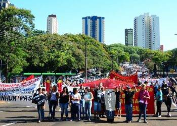 Paralisação no dia 29 na rede estadual deverá chegar a 80% das escolas em Foz do Iguaçu