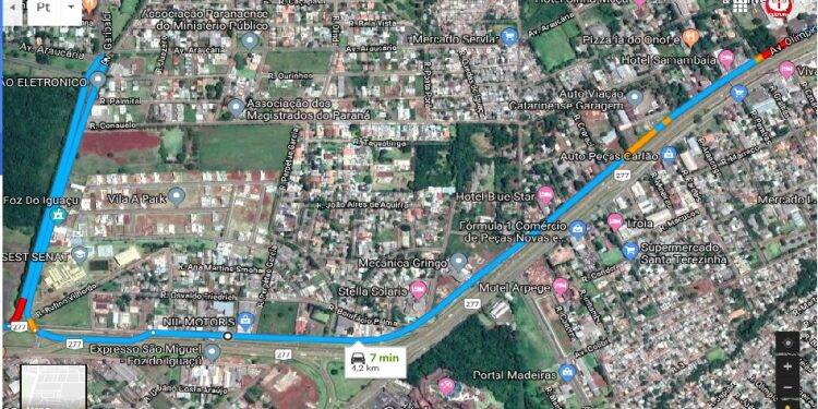 Trânsito da BR 277 será desviado para marginal a partir de sábado