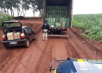 PRF apreende 1,5 tonelada de maconha no fim de semana no Paraná