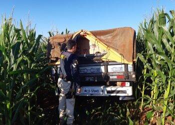 PRF apreende caminhonete carregada com cigarros contrabandeados em Guaíra