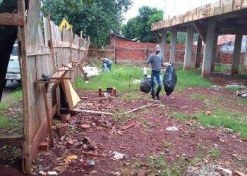 Mutirão retira 49 toneladas de lixo em quatro bairros de Foz