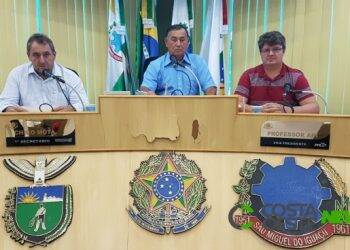 Em Sessão polêmica, idade define novo presidente da Câmara de São Miguel