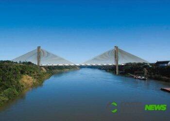 Paga pela Itaipu, obra da segunda ponte entre Brasil e Paraguai deve gerar 400 empregos diretos