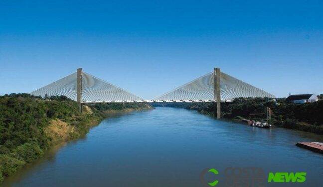 Paga pela Itaipu, obra da segunda ponte entre Brasil e Paraguai deve gerar 400 empregos diretos