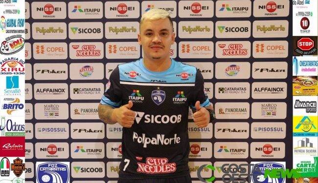 Andrey, ex Foz Cataratas é contratado pelo Aymoré Futsal