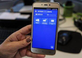 Aplicativo do Detran oferece serviços sem sair de casa