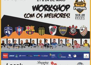 Copa Mundo do Futsal oferece Workshops gratuitos a comunidade