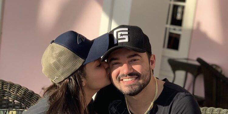 Fernando e Maiara antecipam Dia dos Namorados e passam noite romântica em Foz do Iguaçu