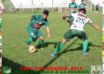Definidos os classificados para as quartas da Copa Foz de Futebol