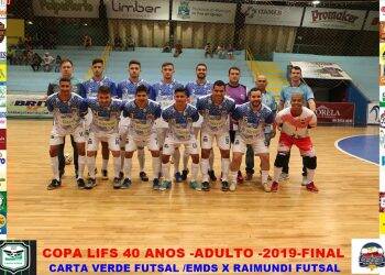 Raimundi Futsal conquista a Taça LIF´s 40 anos