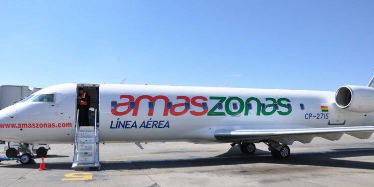 Amaszonas fará voos entre Santa Cruz de La Sierra e Foz do Iguaçu