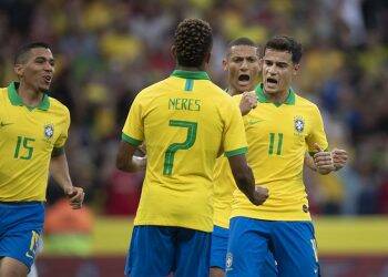 Brasil e Paraguai se enfrentam na Copa América, na quinta-feira (27)