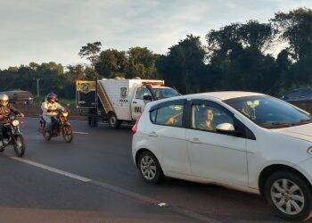 Homem morre atropelado na BR 277, em Foz do Iguaçu