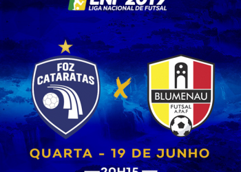 Foz Cataratas vai com tudo pra cima do Blumenau