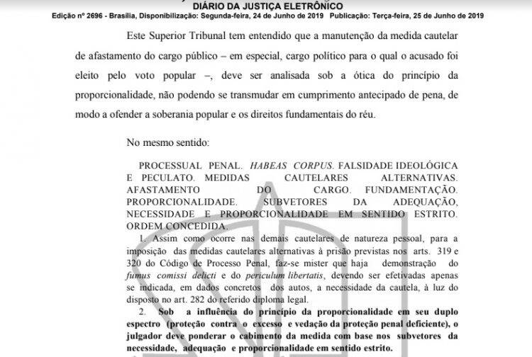 Liminar do STJ suspende afastamento de Anice Gazzaoui do cargo de vereadora