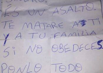 Brasileiro é preso em Puerto Iguazú usando bilhete em espanhol para anunciar assalto