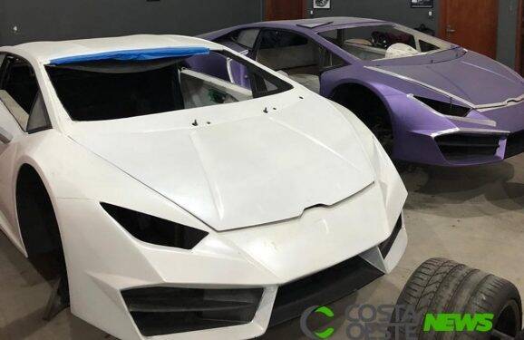 Fábrica clandestina de Ferrari e Lamborghini é fechada pela Polícia Civil