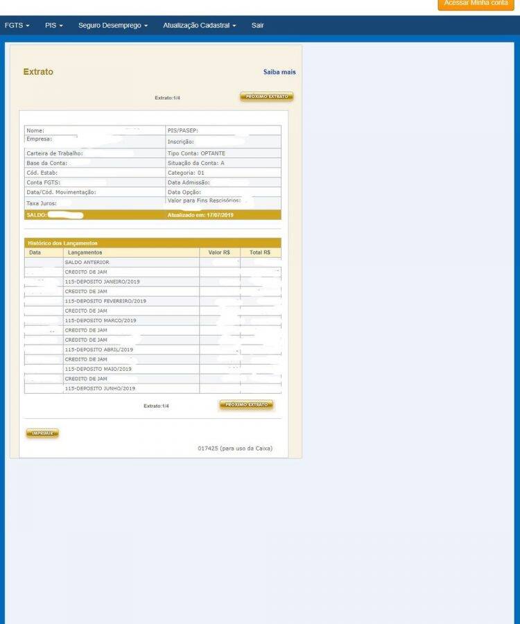 Saiba como consultar o saldo do seu FGTS