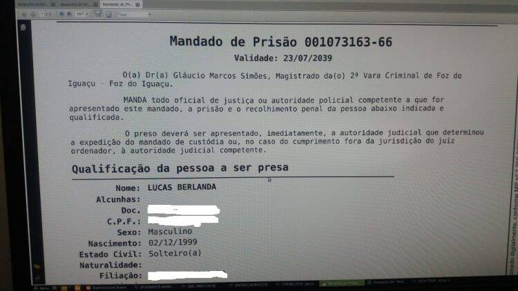 Juiz emite mandado de prisão contra suspeito de matar prima e namorado dela