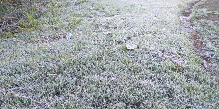 Foz do Iguaçu registrou temperatura abaixo de 0º grau