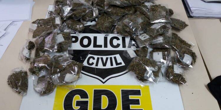 Adolescente de 14 anos é apreendido por tráfico de drogas no bairro Maracanã