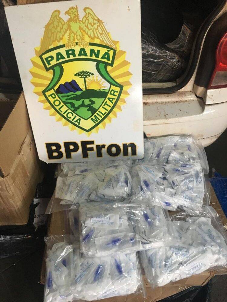 Materiais cirúrgicos contrabandeados são apreendidos pelo BPFron