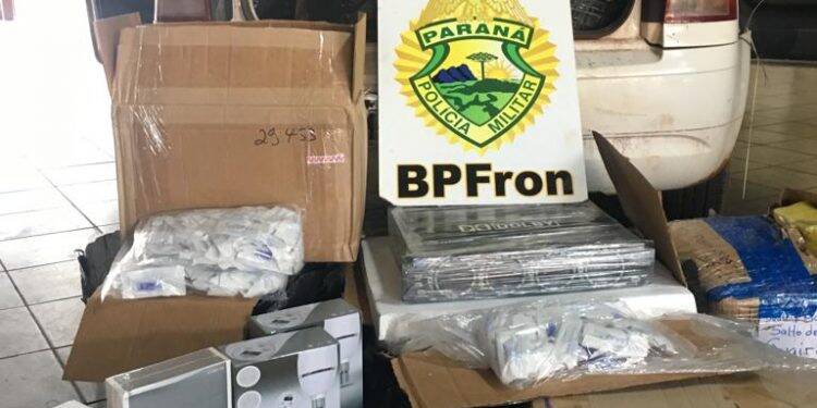 Materiais cirúrgicos contrabandeados são apreendidos pelo BPFron