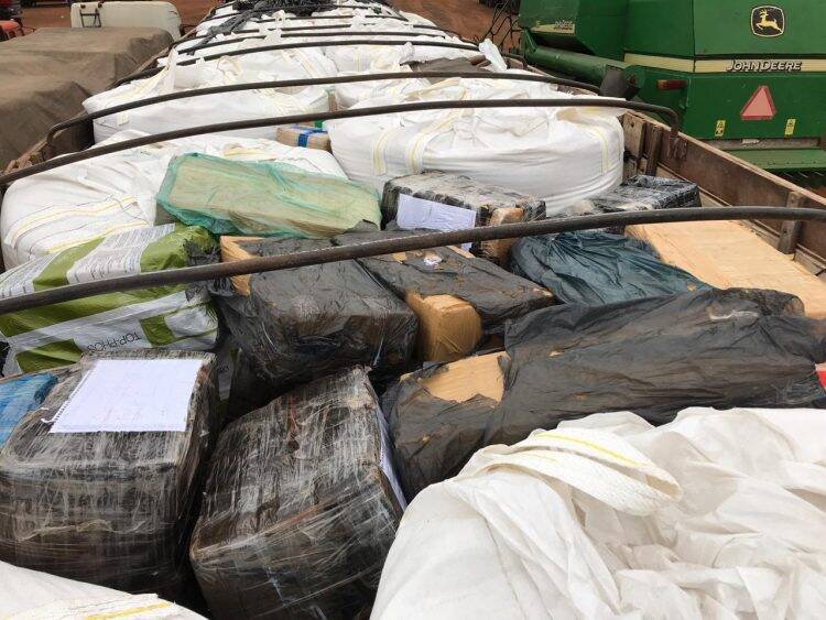 Polícia Federal apreende grande quantidade de maconha em carga de Arroz em Foz