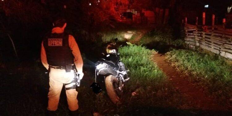 BPFfrom recupera moto de alta cilindrada furtada em Foz