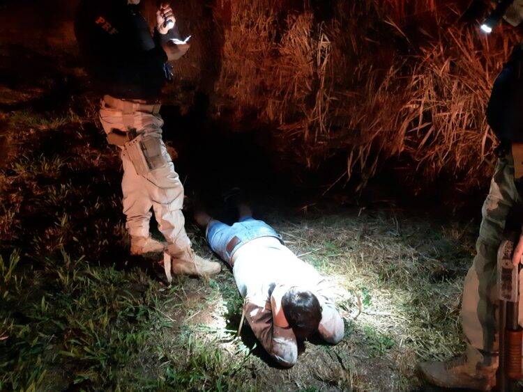 PRF encontra quase 100 kg de maconha em veículo