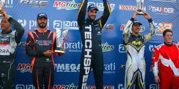 Iguaçuense Rafael Smaniotto é campeão brasileiro de Kart
