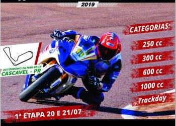 Falta pouco para a abertura do Paranaense de Motovelocidade 2019