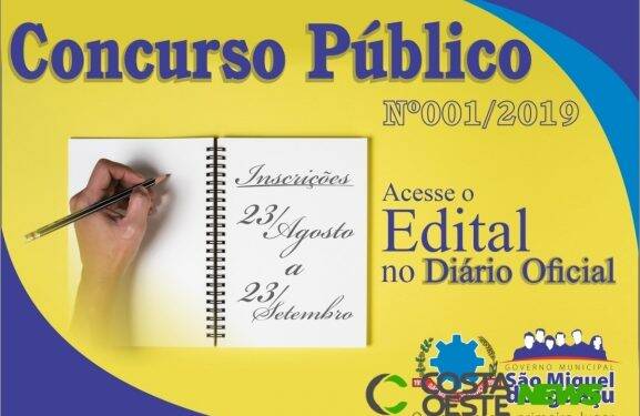 São Miguel do Iguaçu abre concurso público para todos os níveis