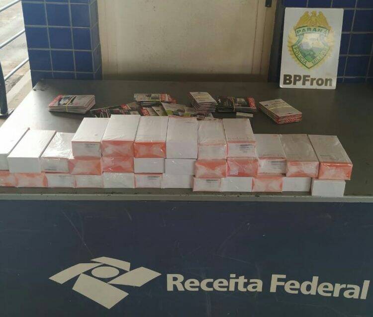Paraguaio é preso escondendo celulares no tanque de combustível